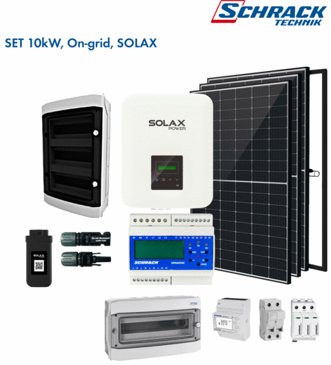 Set 10kW, On-grid, SOLAX