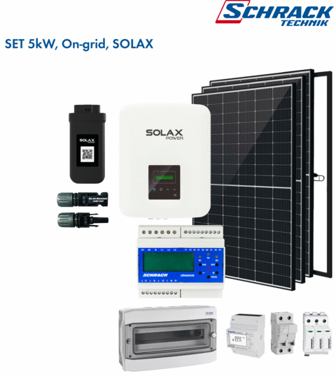 SET 5kW, On-grid, SOLAX