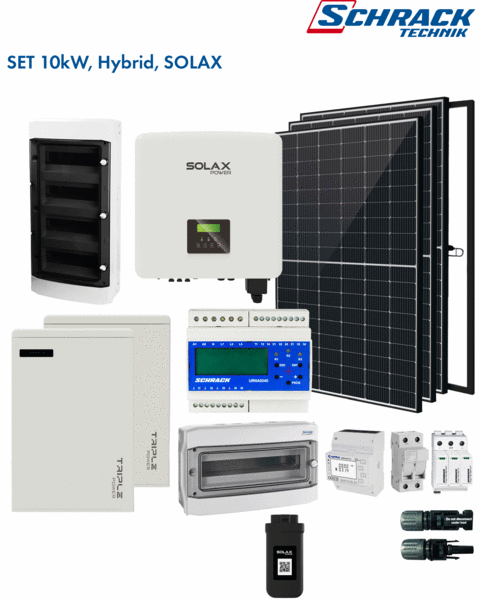 Set 10kW, Hybrid, SOLAX